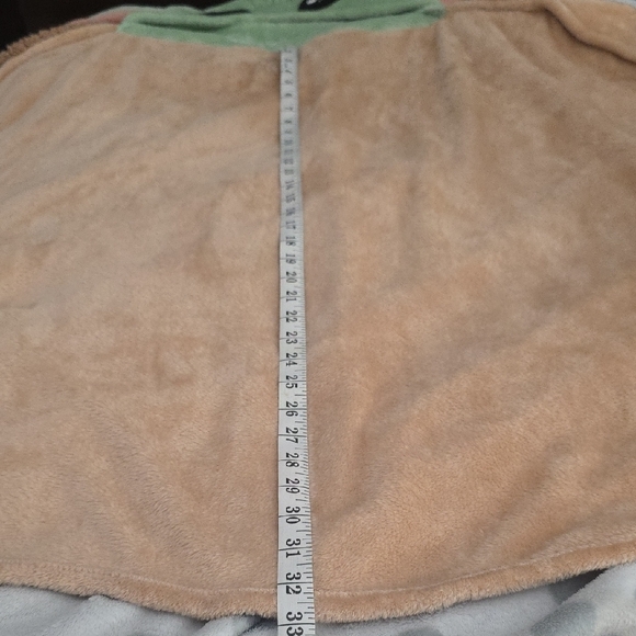 Grogu Baby Yoda Kids Hooded Blanket – Star Wars Cozy Fleece Throw - Picture 5 of 10